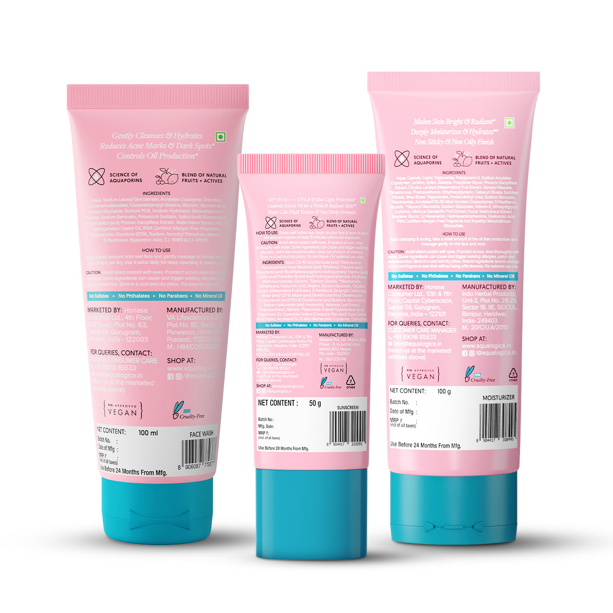 Aqualogica Radiant & Oil-Free Skin Kit