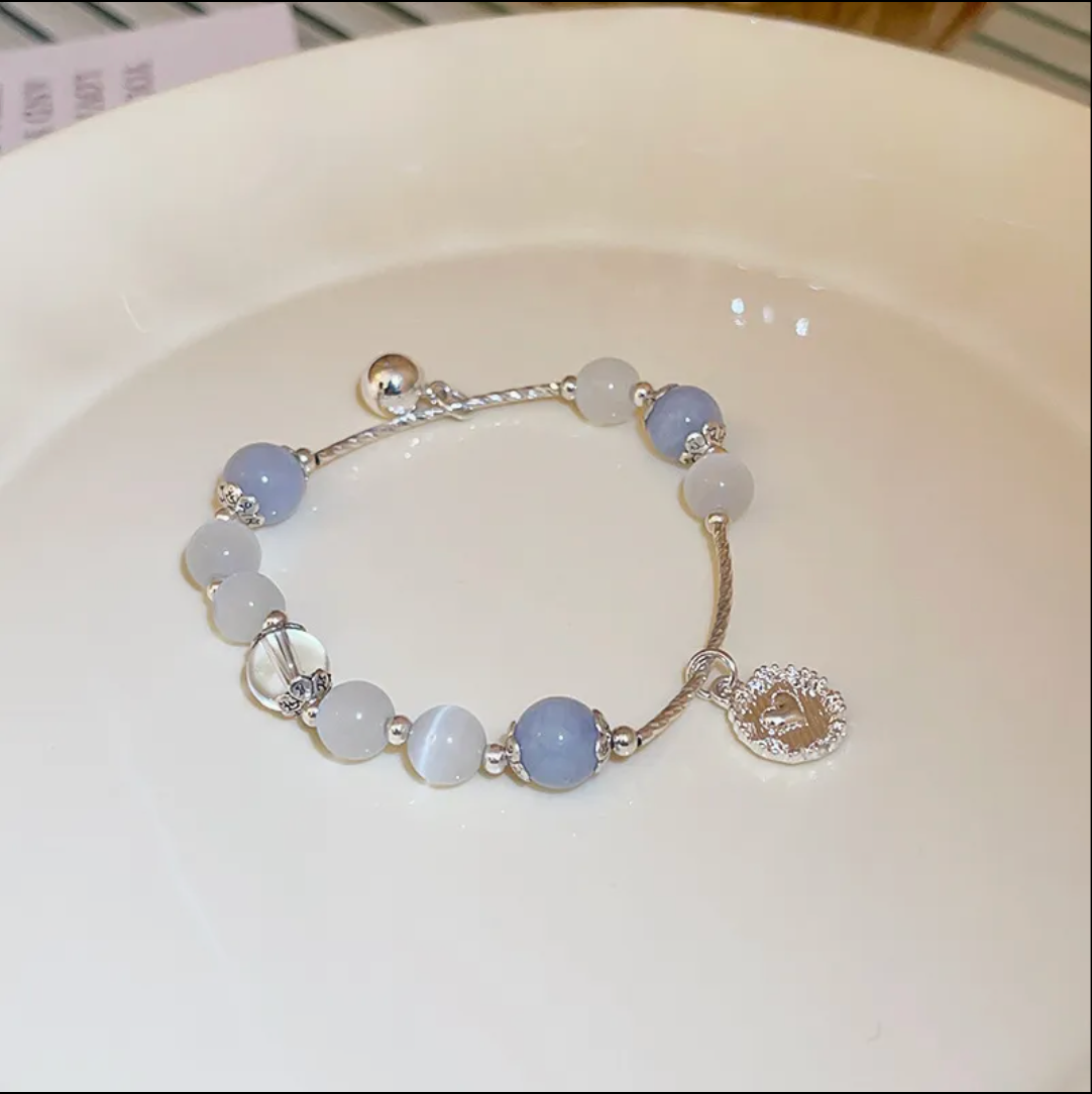 Salty Bluemora Beads Bracelet