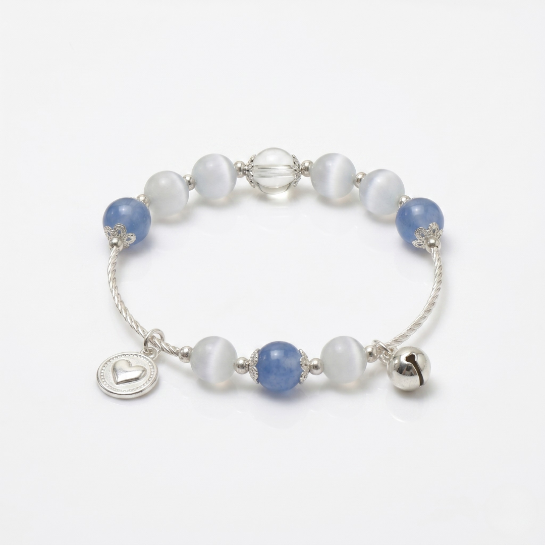Salty Bluemora Beads Bracelet