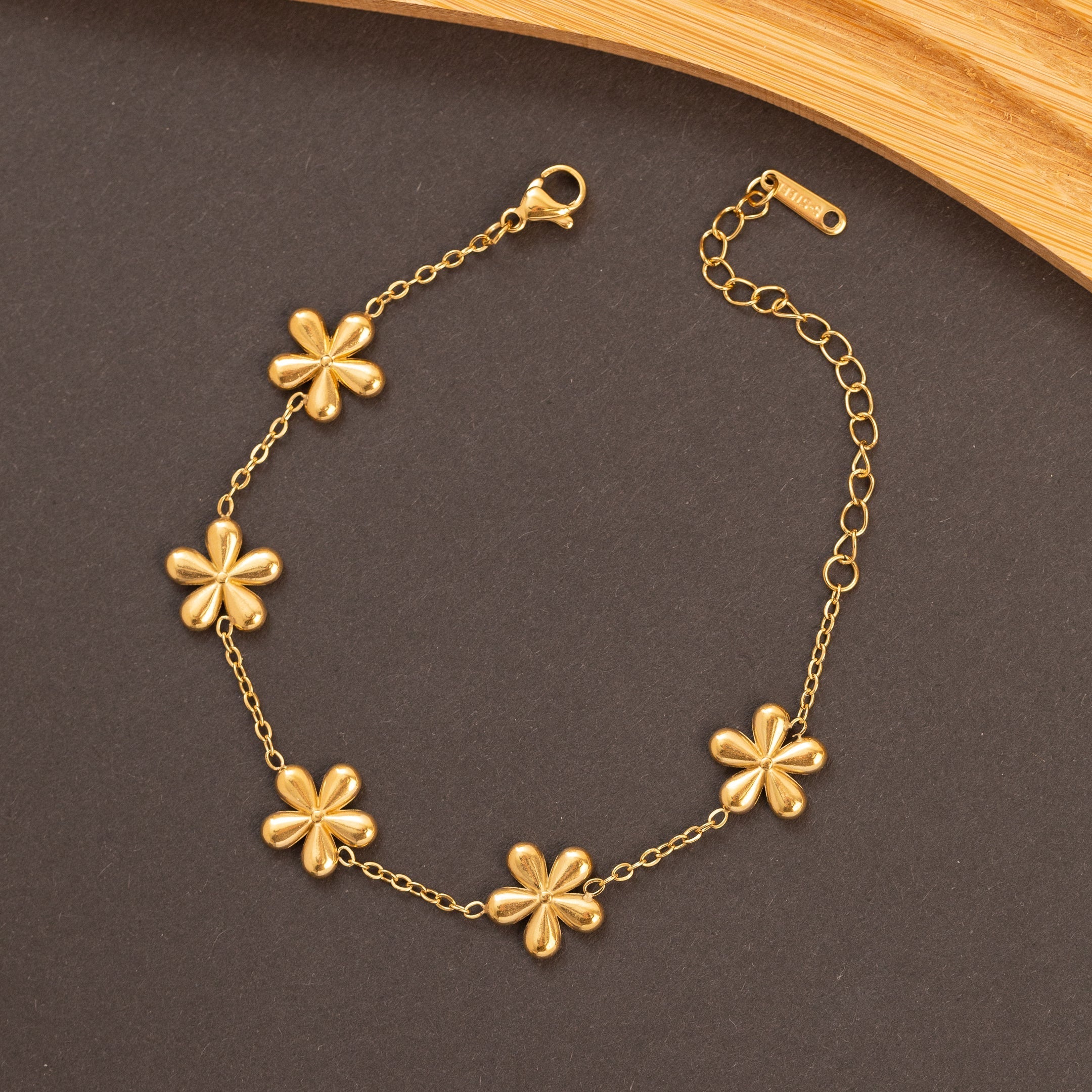Salty Golden Petal Glow Bracelet
