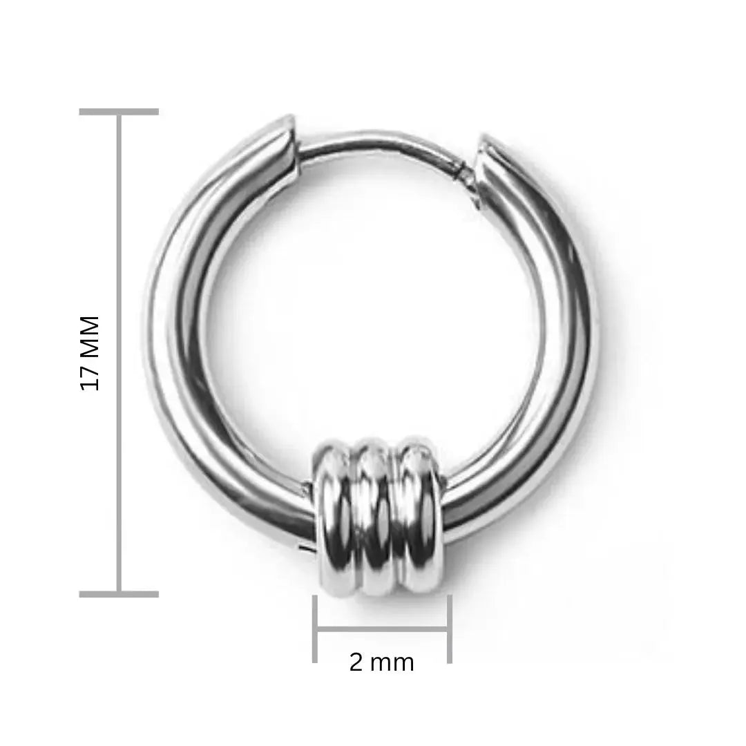 Salty Barb Bali Earrings (1 side)