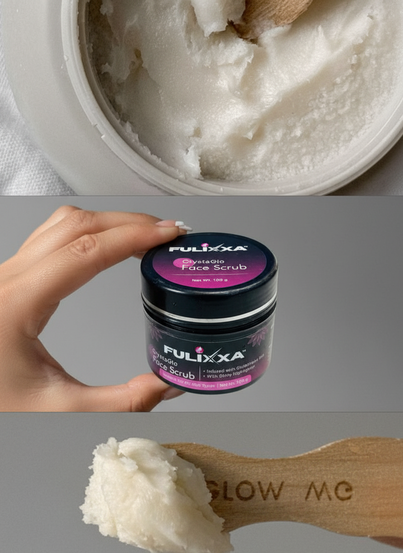 Fulixxa Crystaglo Diamond Face Scrub