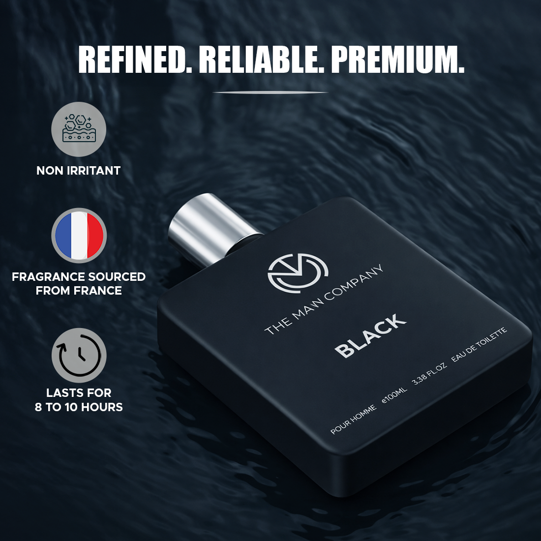 The Man Company Black Perfume - 100ml