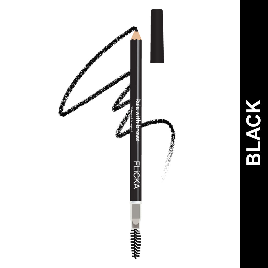 Flicka Cosmetics Rule With Brows Brow Pencil