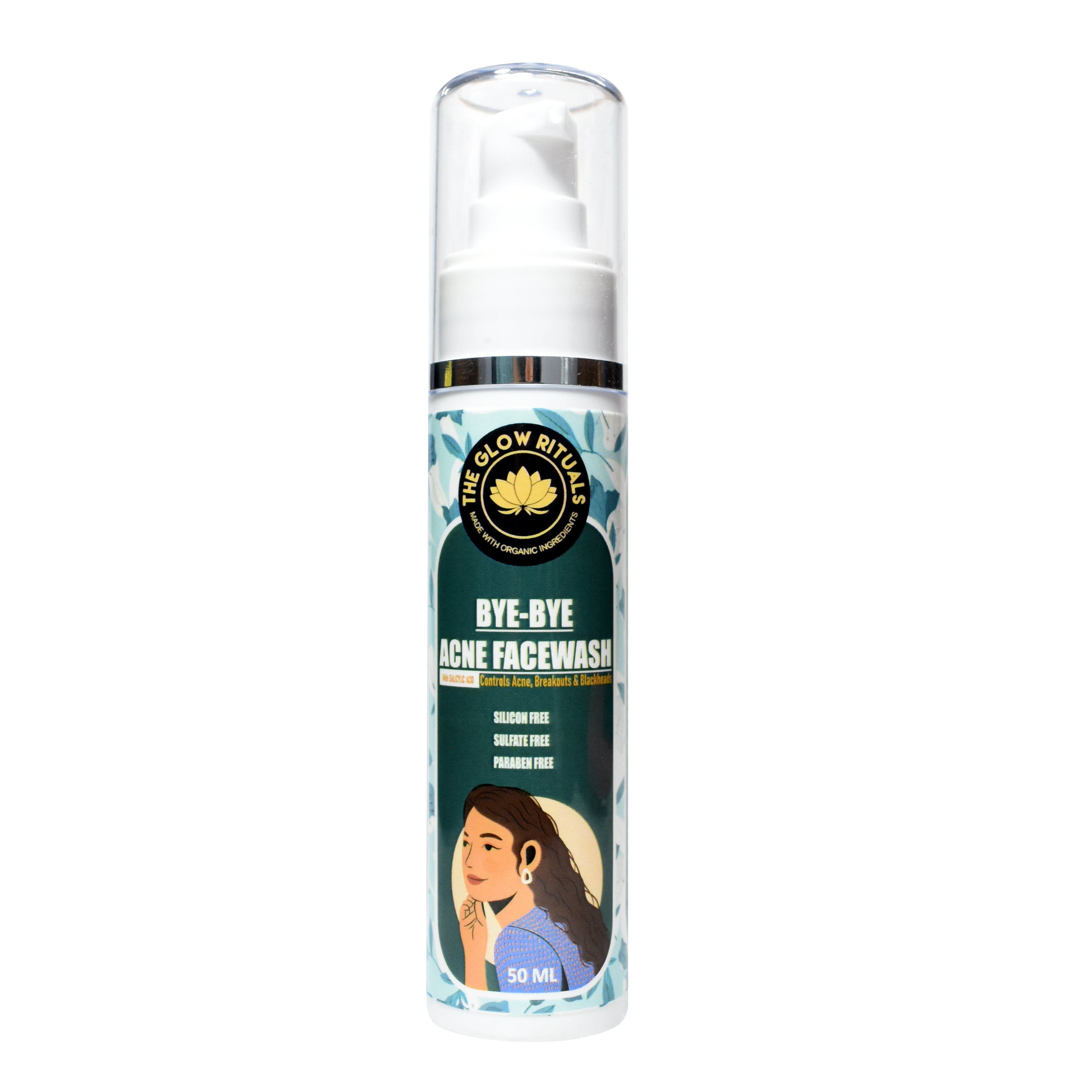 The glow rituals Bye Bye Acne Facewash 50 ml