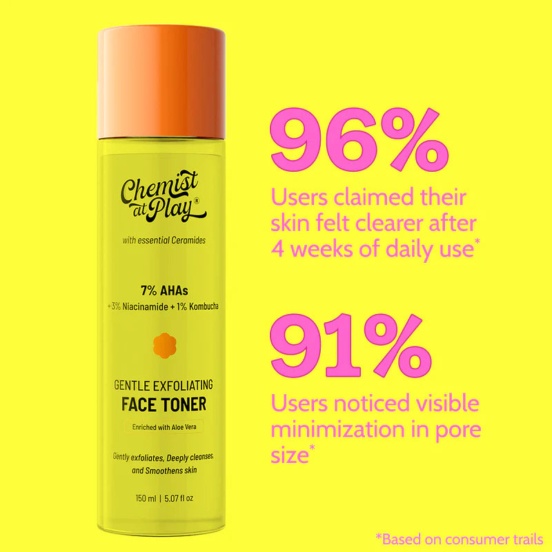 Chemist at Play Glycolic Acid Face Toner - 150ml