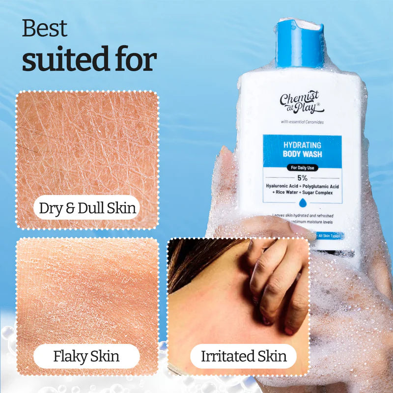 Chemist at Play Hydrating Body Wash with Hyaluronic Acid & Coconut Oil - 236ml