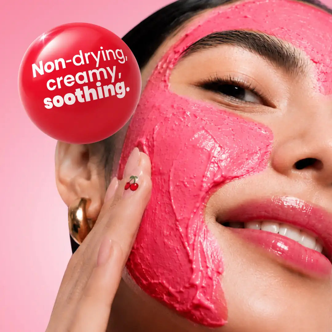 Foxtale Cherry Collagen Clay Mask + Radiance De-Tan Mask (combo)