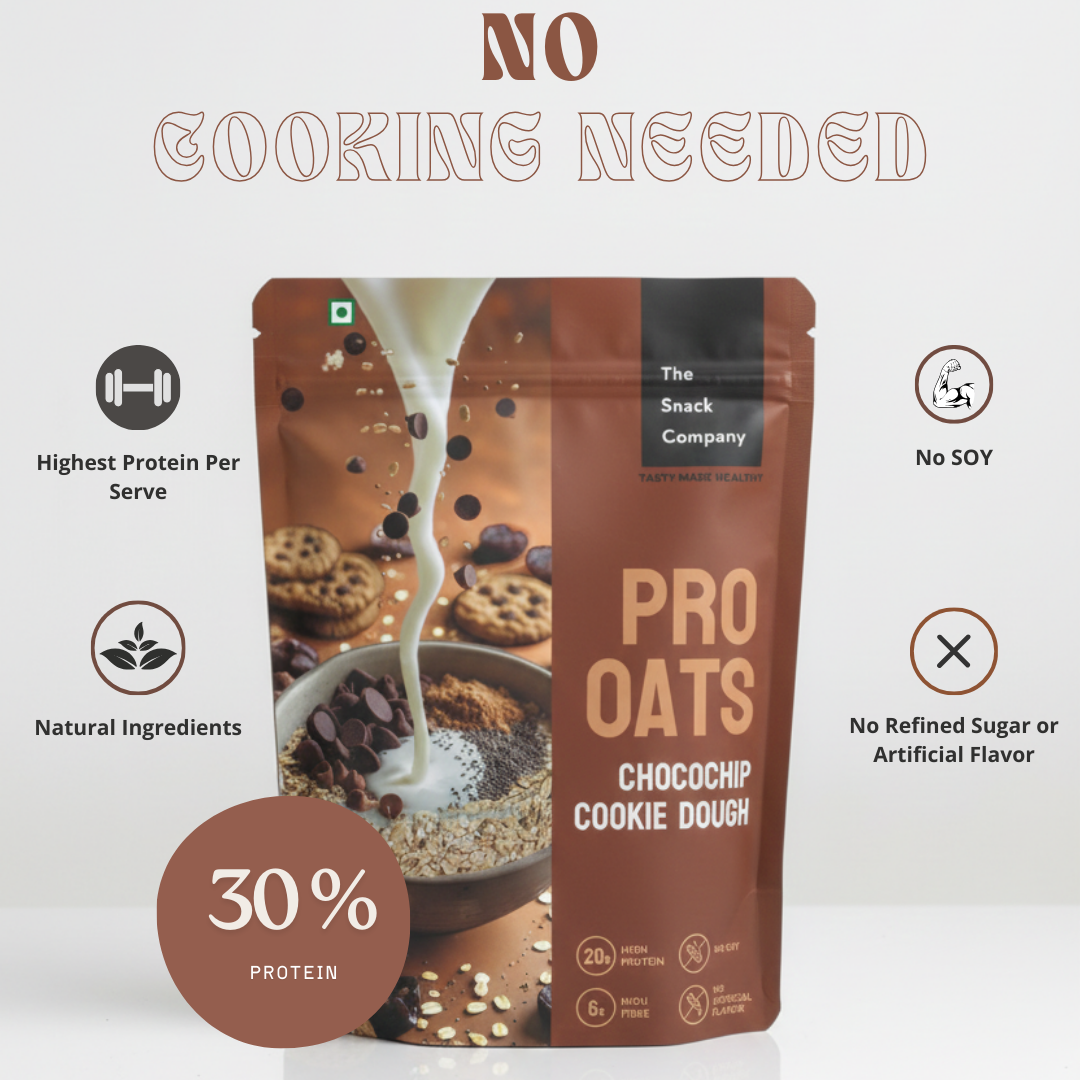 The Snack Company PRO OATS - Pack of 3 (60g)
