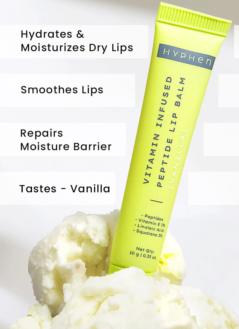 Hyphen Vitamin Infused Peptide Lip Balm - Vanilla