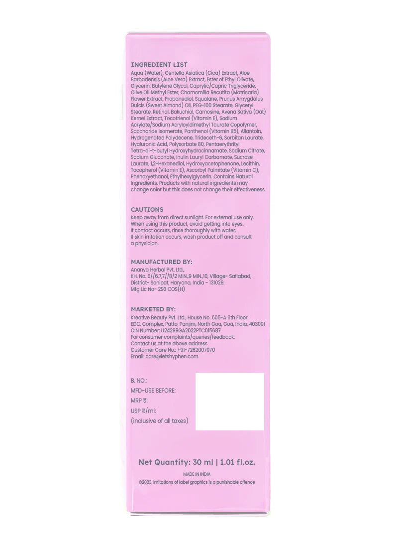 Hyphen 0.05% Retinol Reset Serum