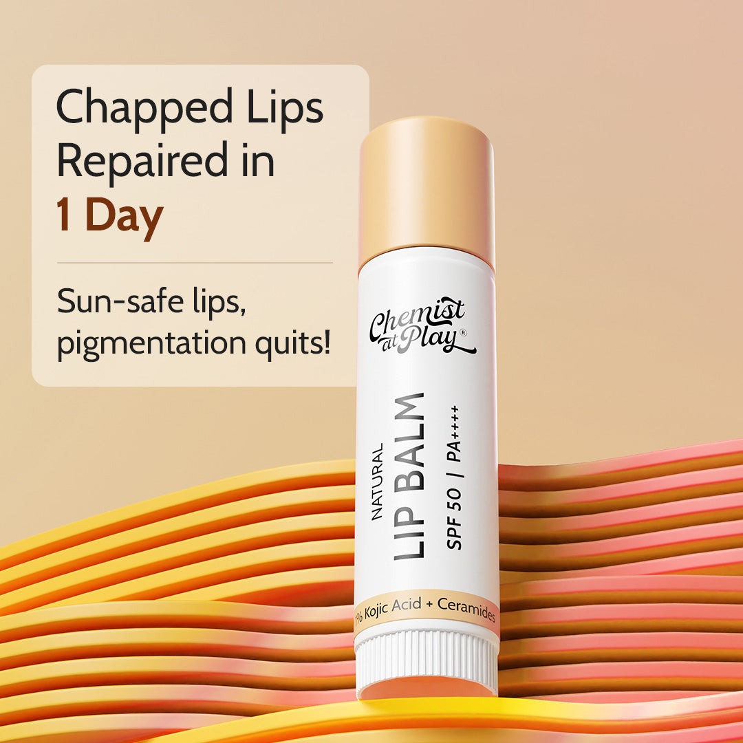 Chemist at Play Natural Lip Balm SPF 50 PA++++ - 4.5g