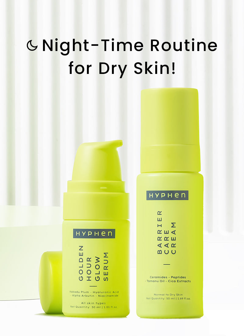 Hyphen Pm Skincare Routine For Normal To Dry Skin - Set Of 2
