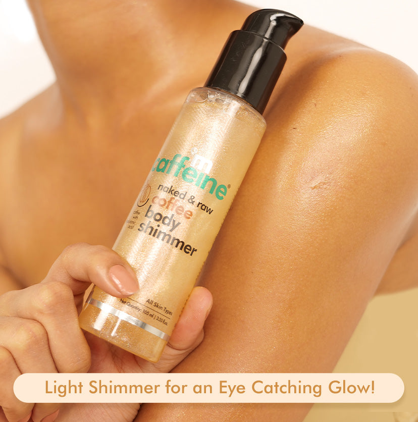 mCaffeine Coffee Body Shimmer With Hyaluronic Acid - 105ml