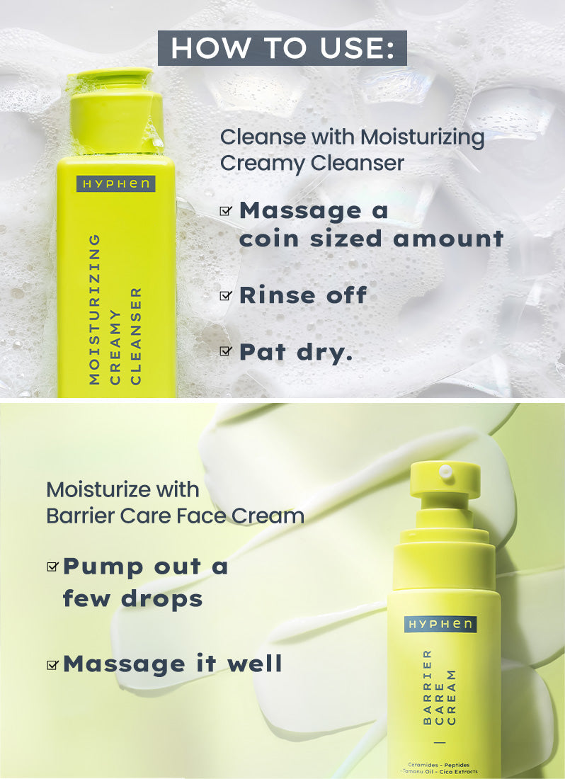 Hyphen Cleanser For Dry Skin + Bcc For Dry Skin