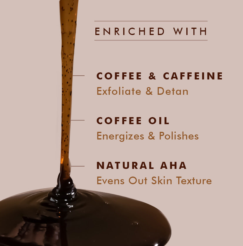 mCaffeine Espresso Coffee Body Wash - 200 ml
