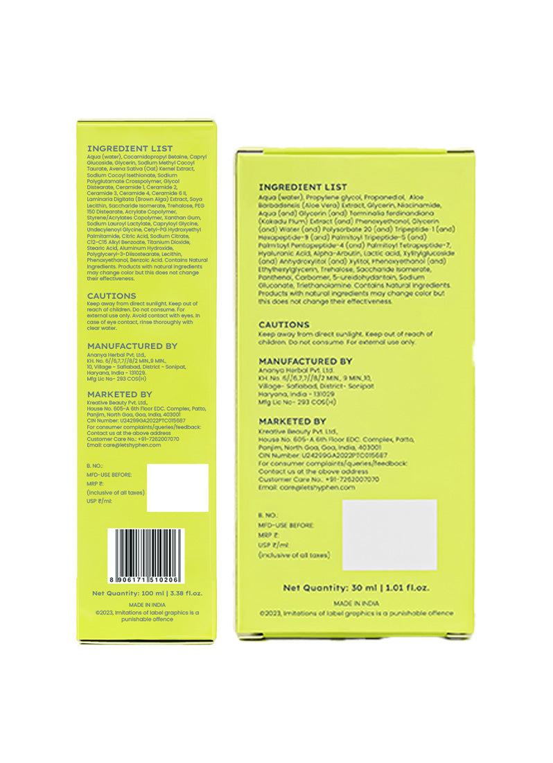 Hyphen Cleanser For Dry Skin + Bcc For Dry Skin