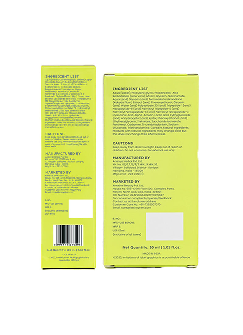 Hyphen Cleanser For Oily Skin + Bcc For Oily Skin