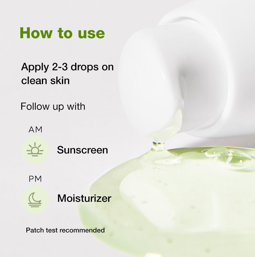 mCaffeine Green Tea & 10% Niacinamide Face Serum - 30ml