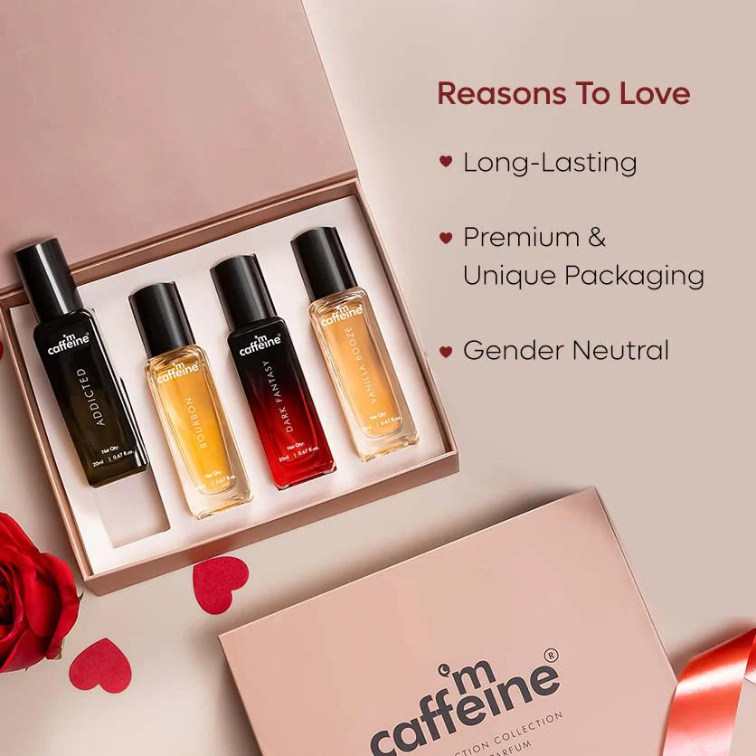 mCaffeine Unisex Perfume Gift Kit + Perfume Gift Set for Men (combo)