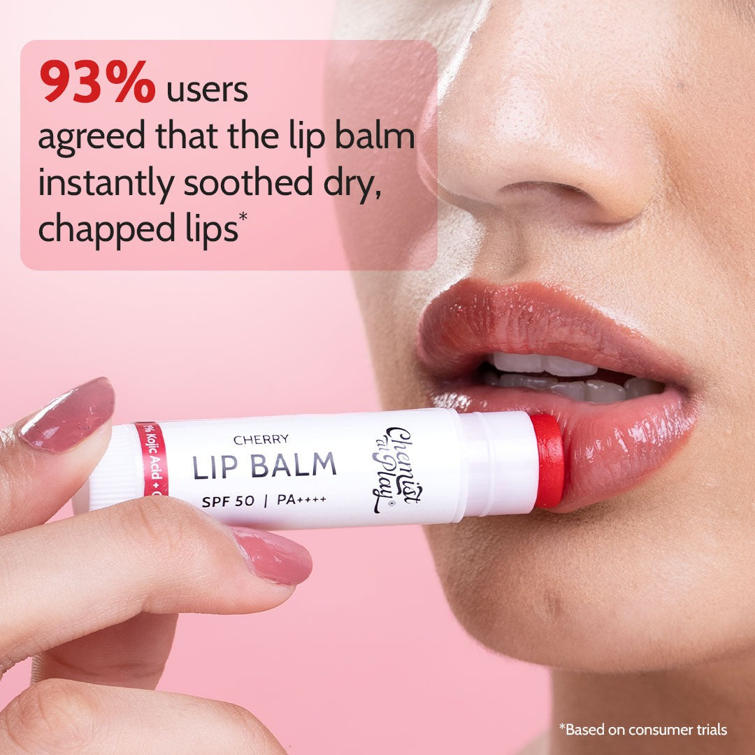 Chemist at Play Cherry Lip Balm SPF 50 PA++++ - 4.5g