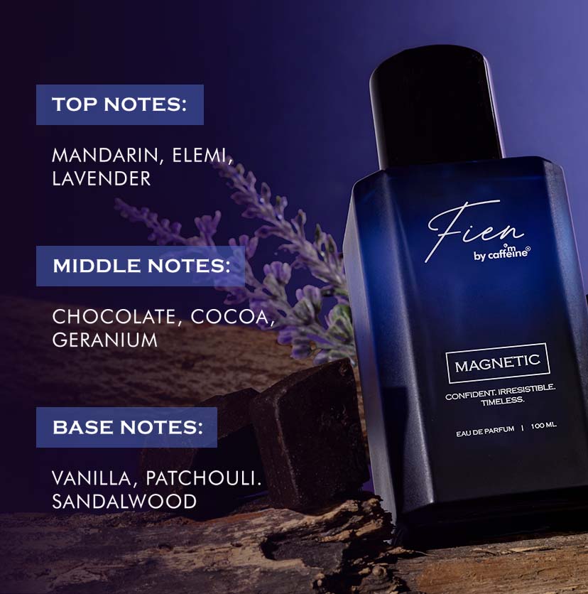 mCaffeine Fien Magnetic Perfume for Men - Aquatic