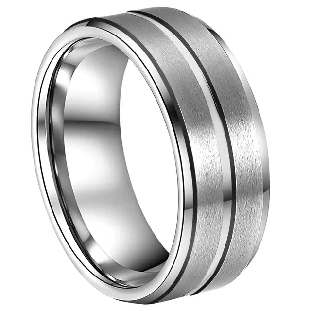 Salty Caspian Silver Ring