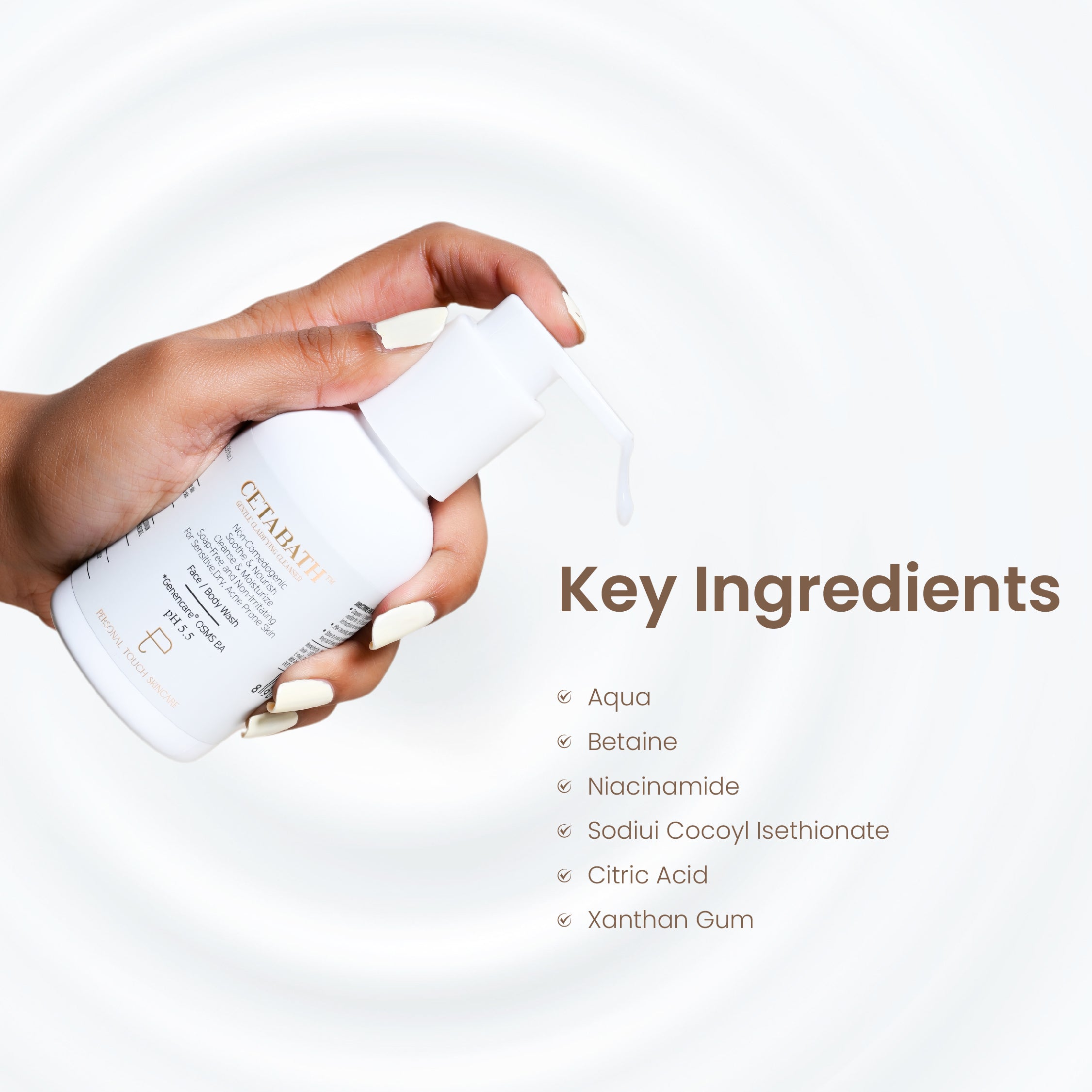 Personal Touch Cetabath Gentle Skin Cleanser 100ml