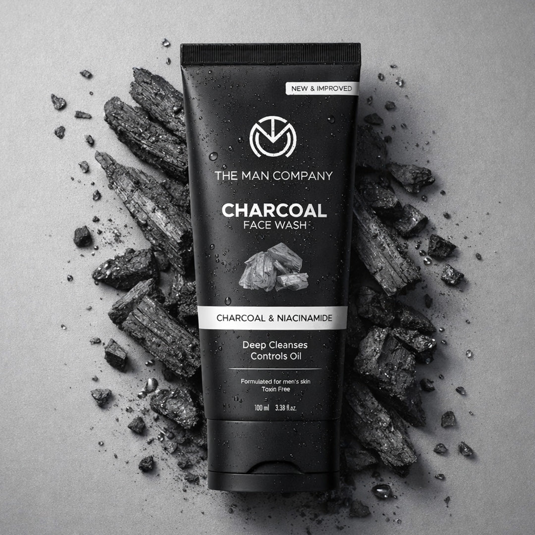 The Man Company Charcoal Face Wash for Men