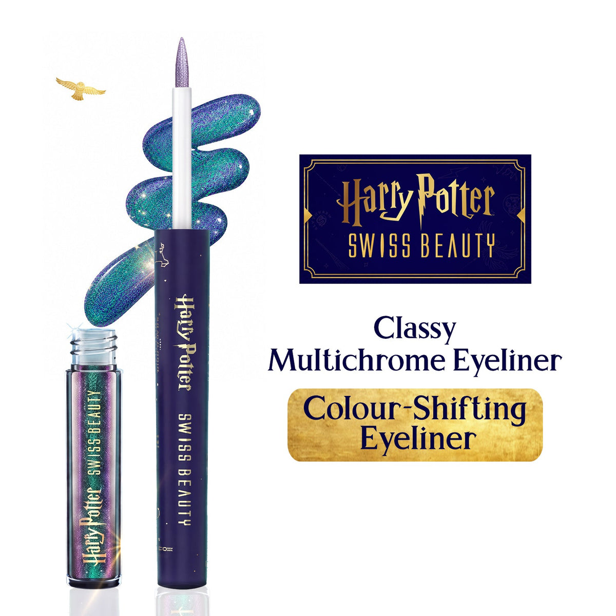 Swiss Beauty Potions Purple - Classy Multichrome Eyeliner - HP