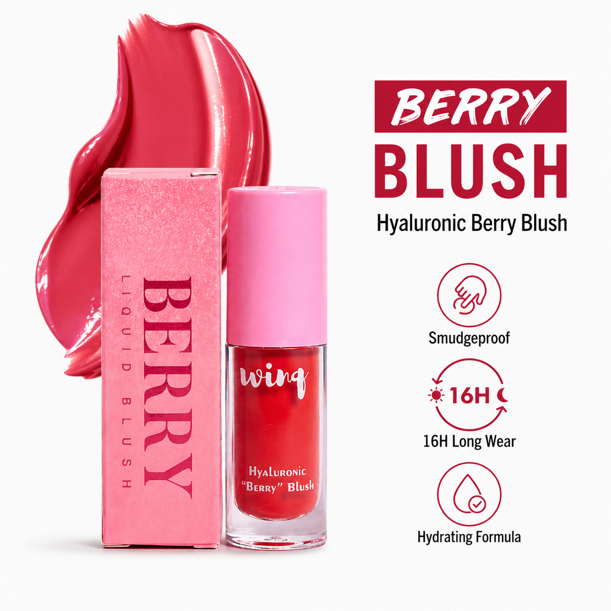 Winq Cosmetics Berry Blush (Limited Edition)