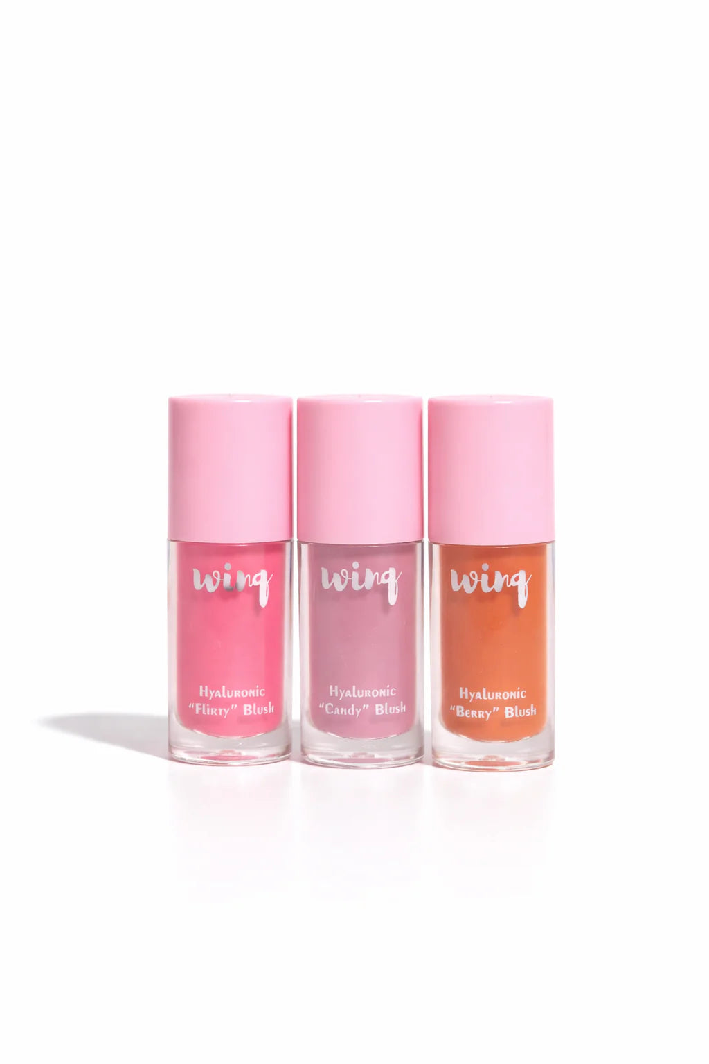 Winq Cosmetics Combo of 3 Blushes (Flirty, Berry, Candy) + Free Gift