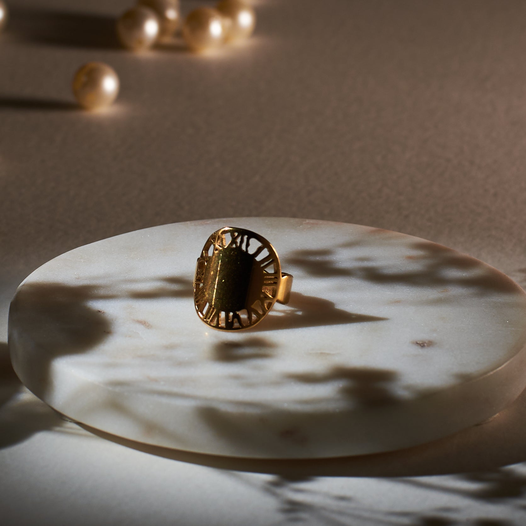 Salty Chunky Auric Ring