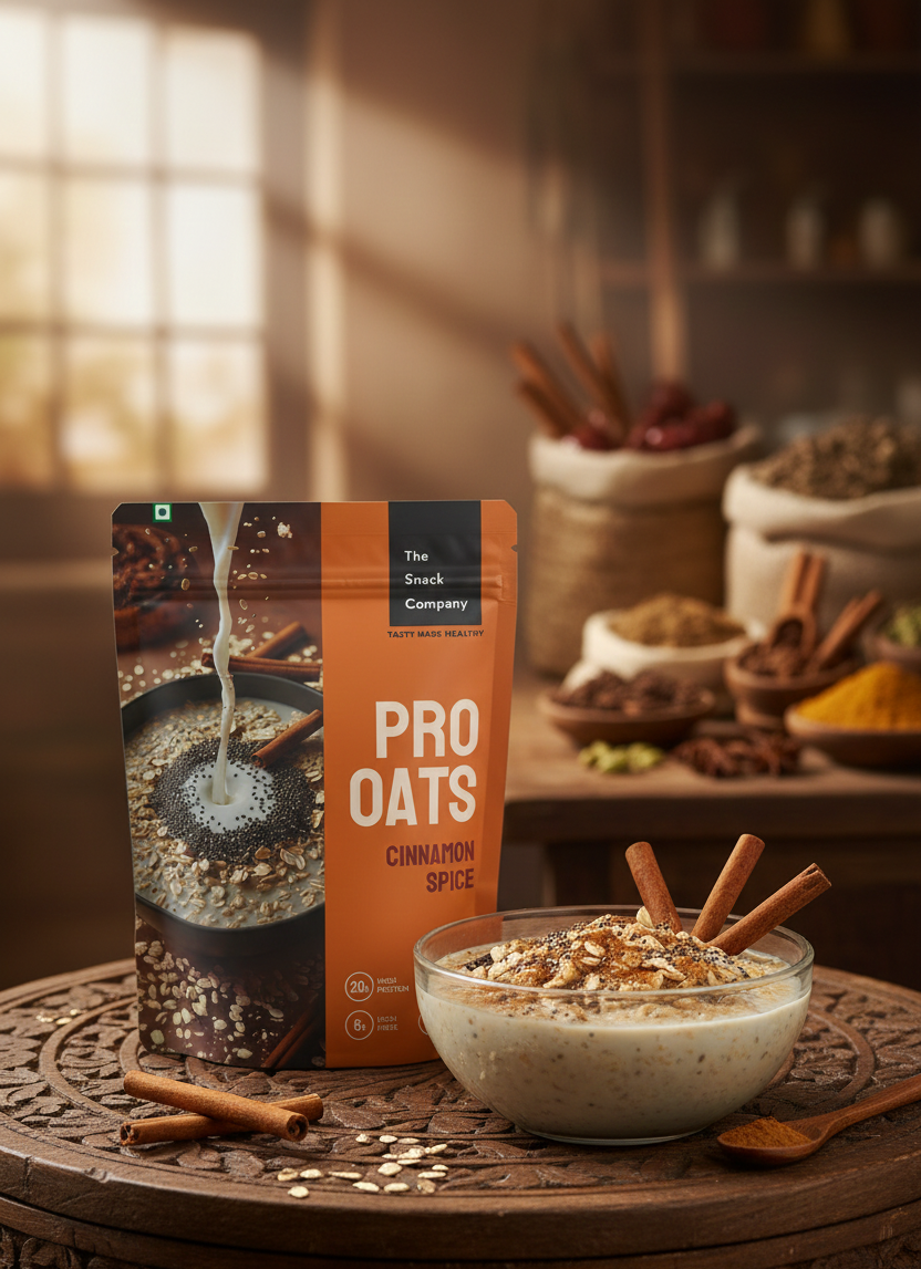 The Snack Company PRO OATS - Pack of 3 (60g)