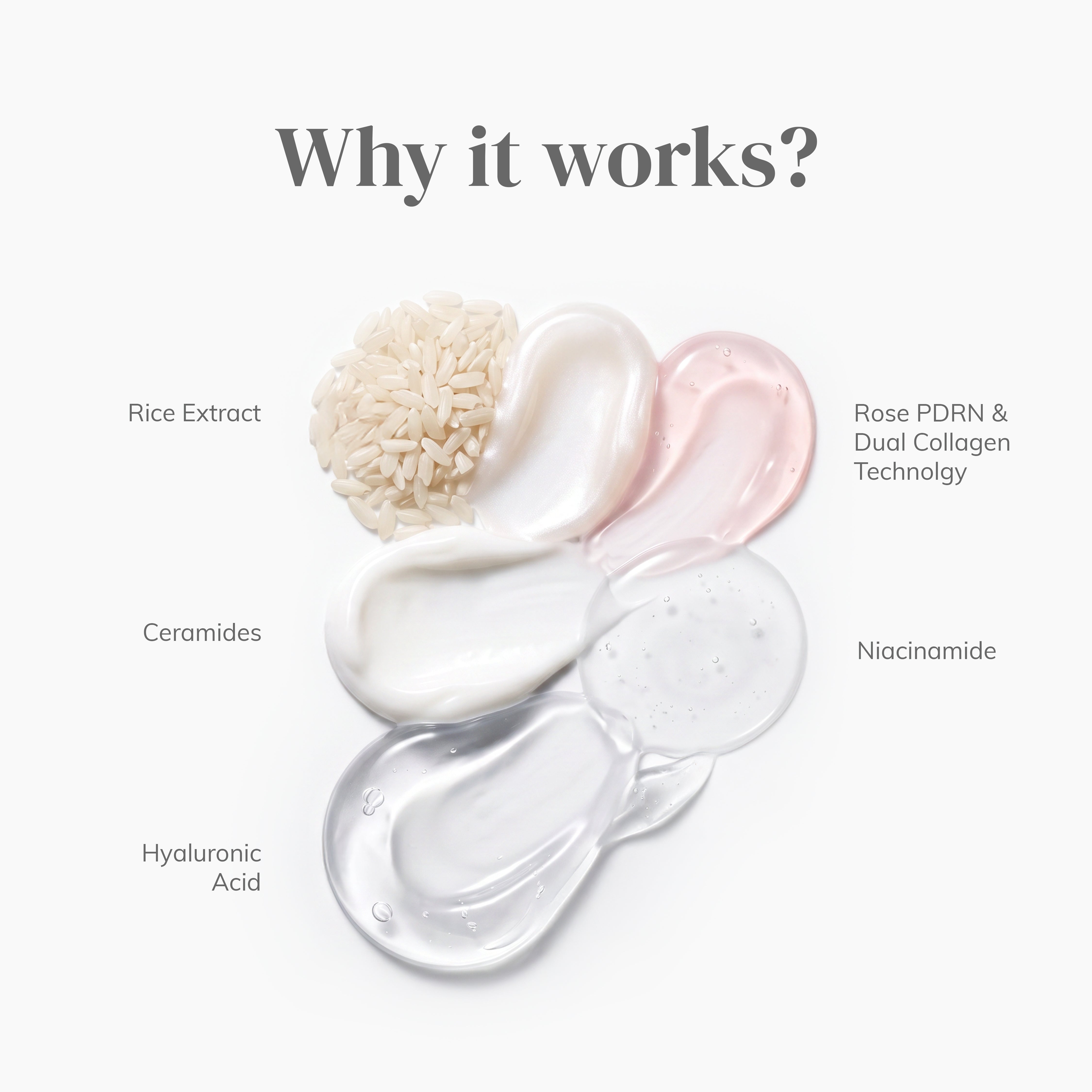 ClayCo Rice & Ceramide Collagen Sheet Mask with PDRN - Set of 2 x 35g