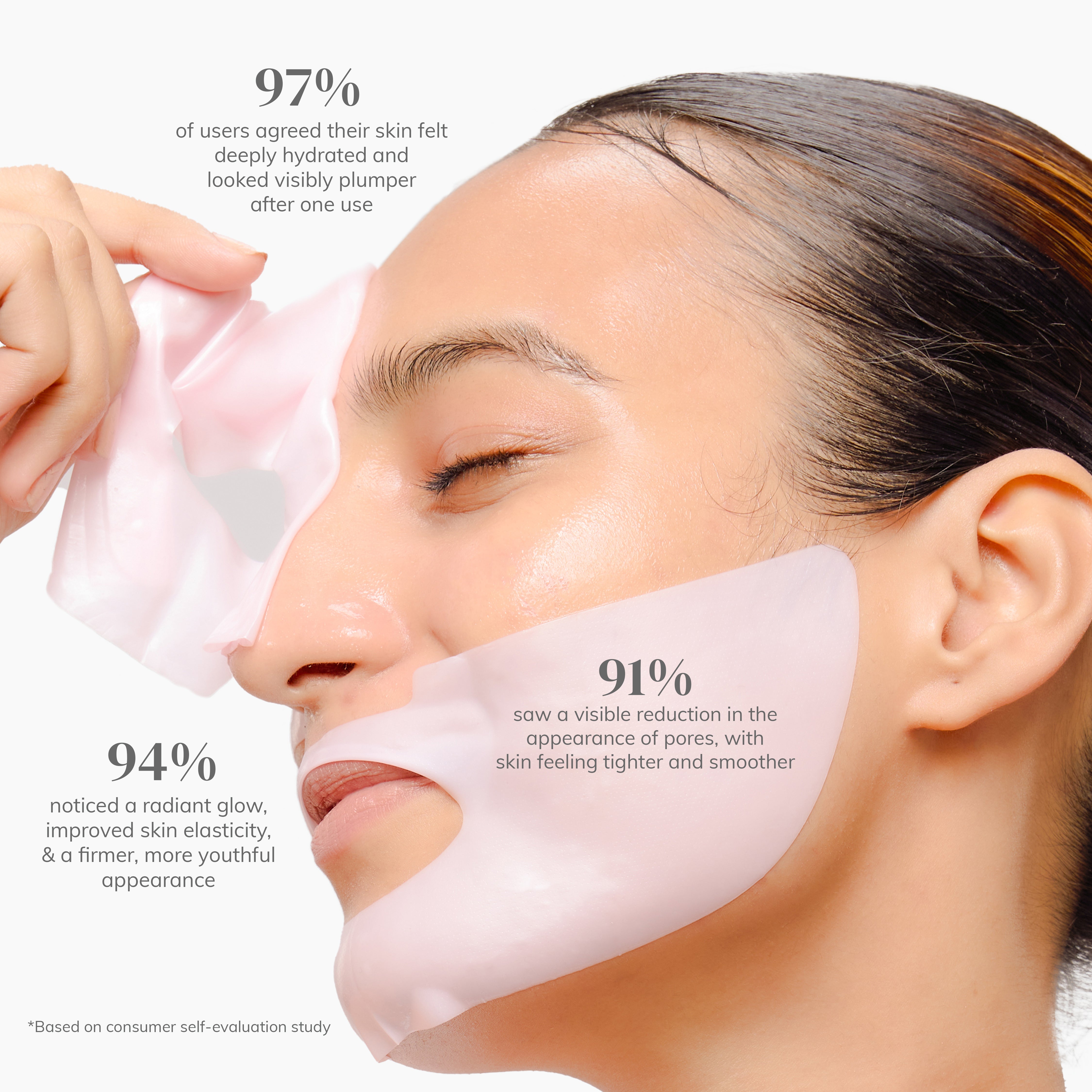 ClayCo Rice & Ceramide Collagen Sheet Mask with PDRN - Set of 2 x 35g