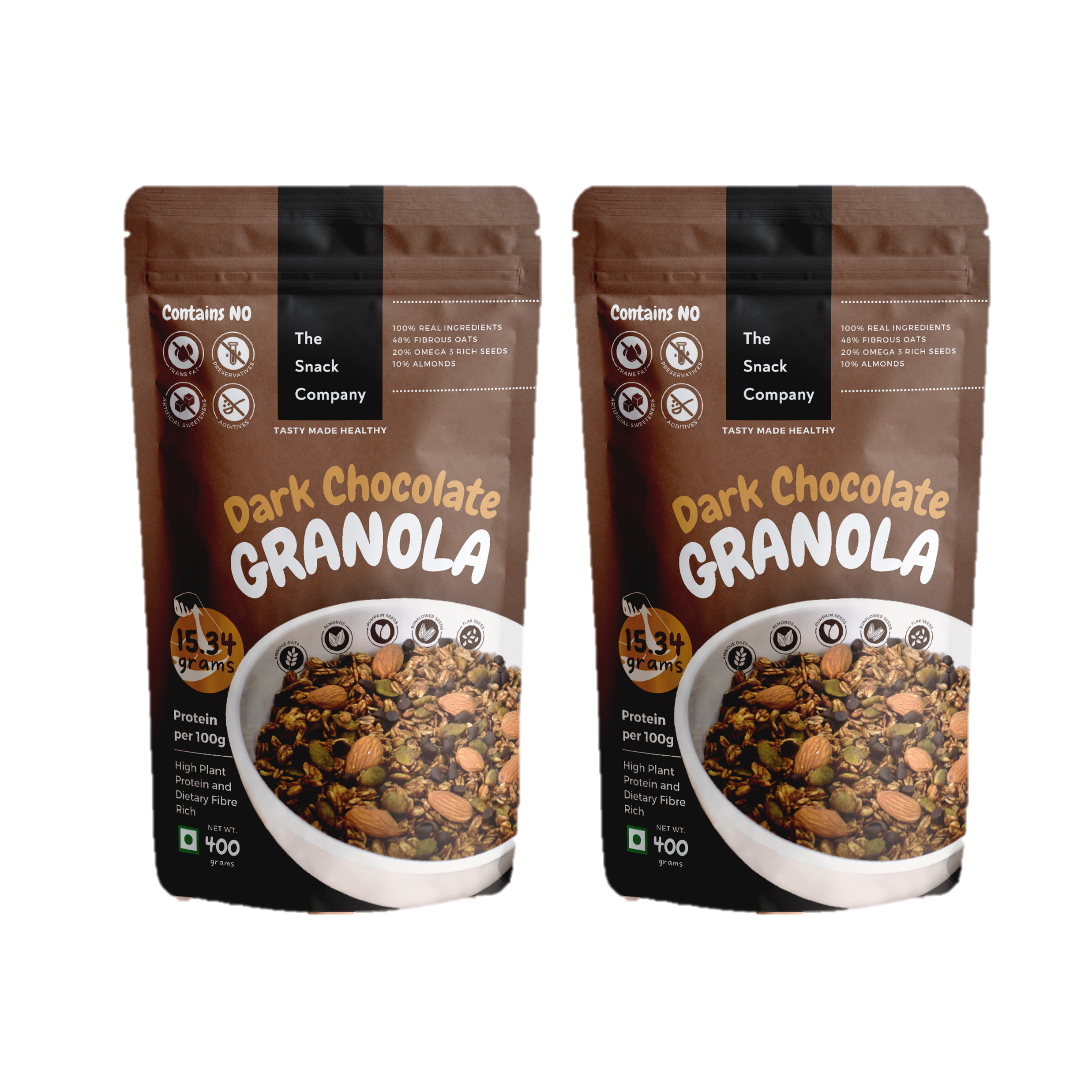The Snack Company Dark Chocolate Granola