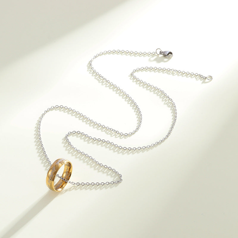Salty Promise Ring Chain - Gold