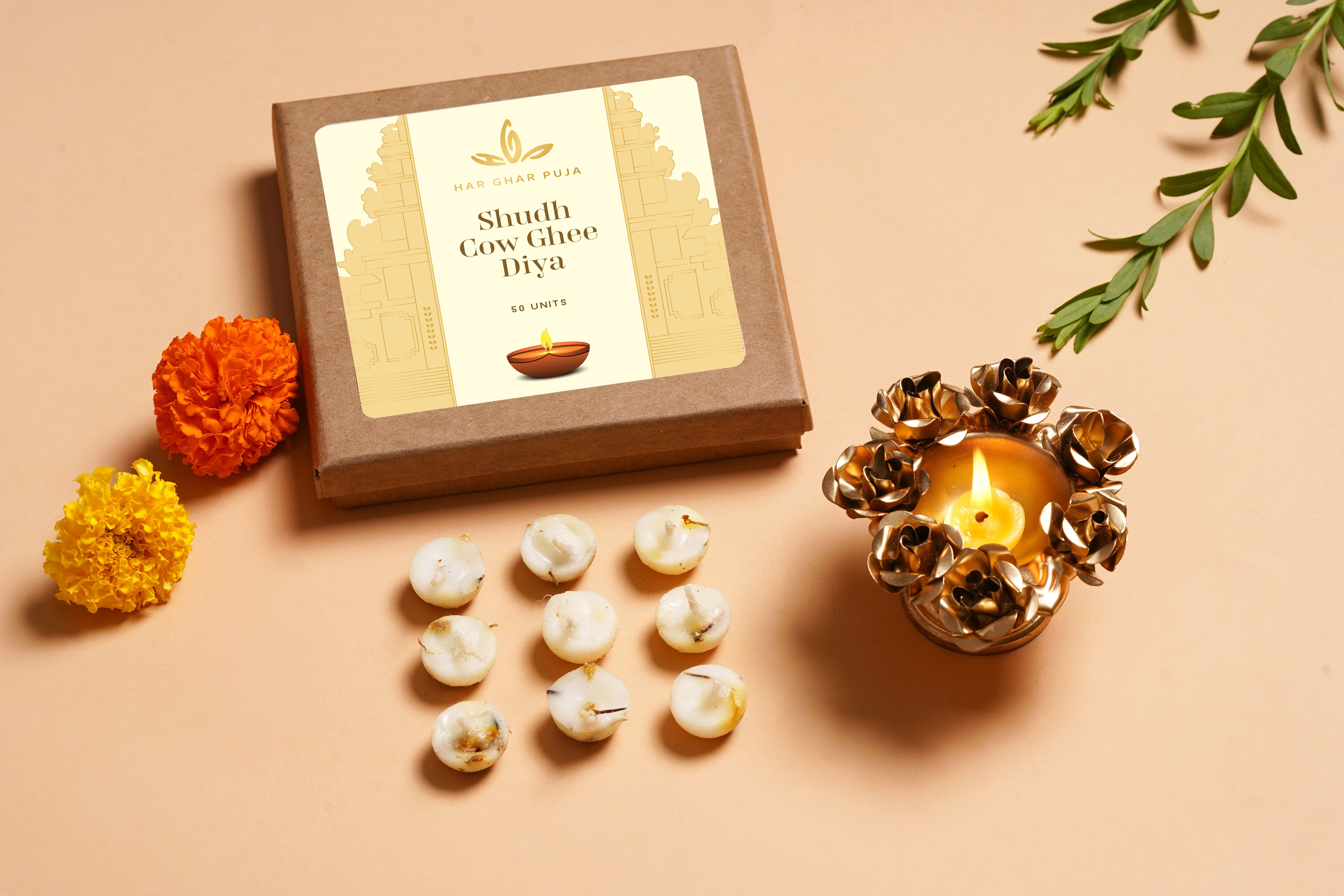 Har Ghar Puja Shudh Cow Ghee Diya