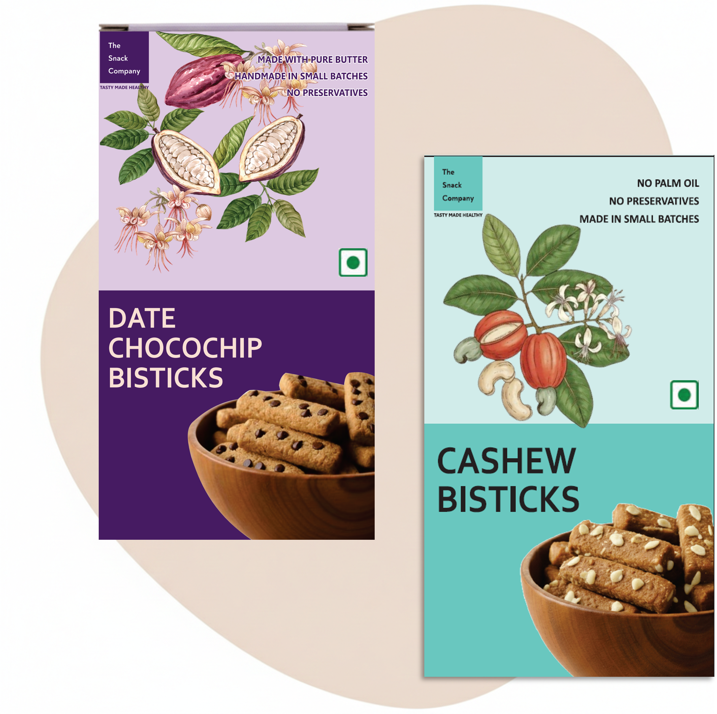 The Snack Company Bistick Duo (130g each)