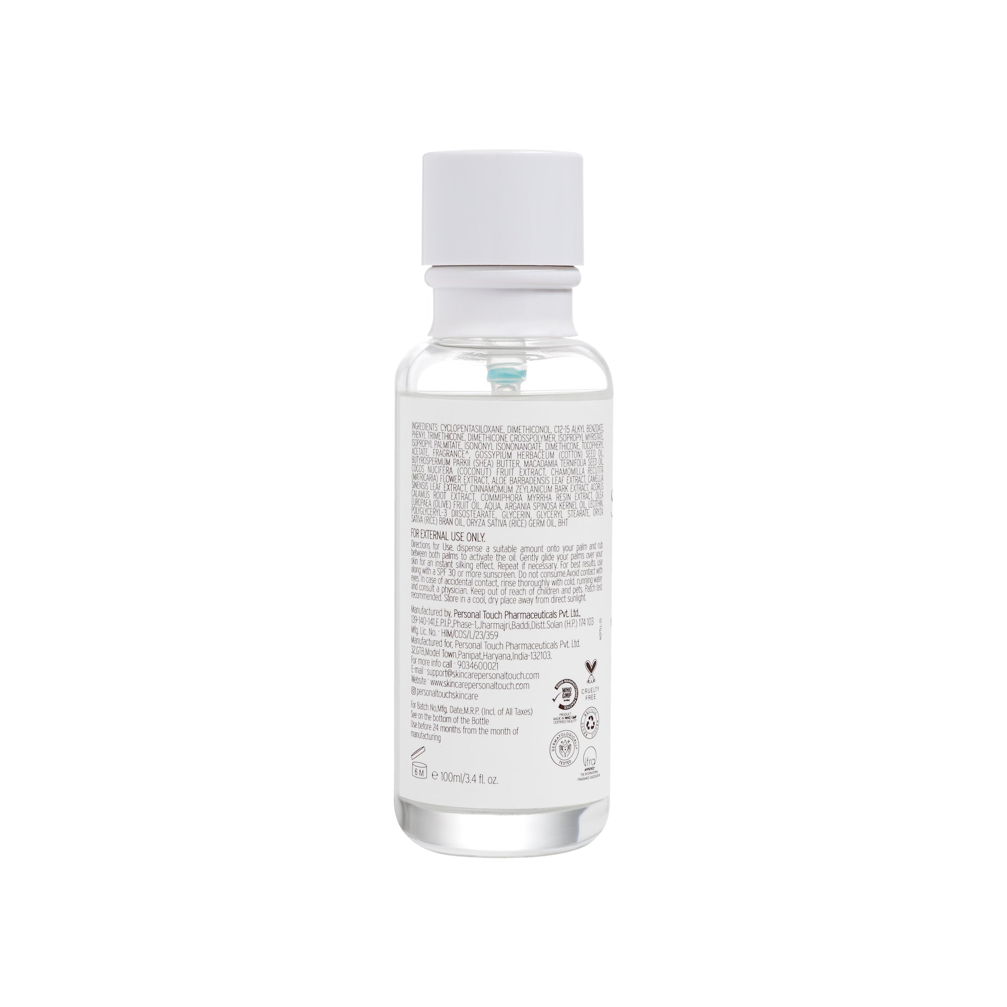Personal Touch Silk Mood Body Silking Serum 100ml