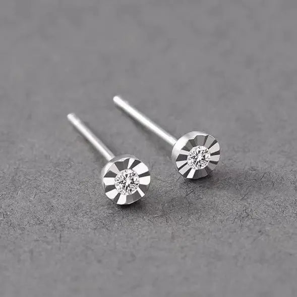 Salty Diamond Studs