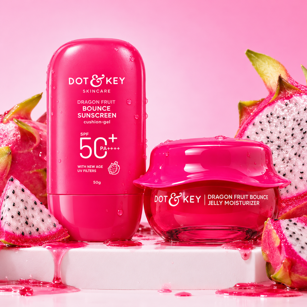 Dot & Key Dragon Fruit Hydration & Sun Protection Duo