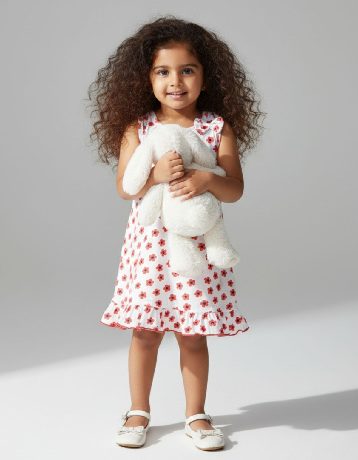 Urbanrac Red Floral Print Dress