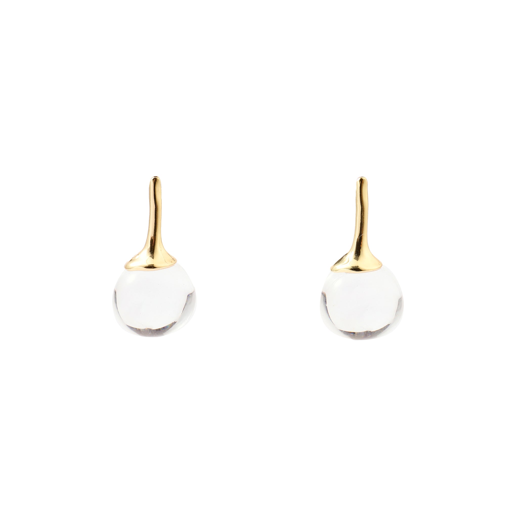 Salty Scottie Ice Gold Earring