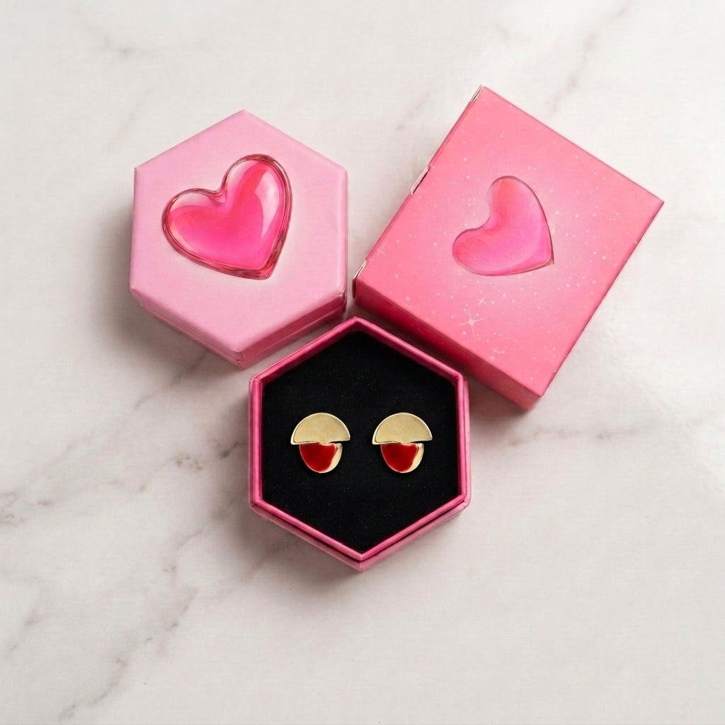 Salty Vintage Rouge Earrings