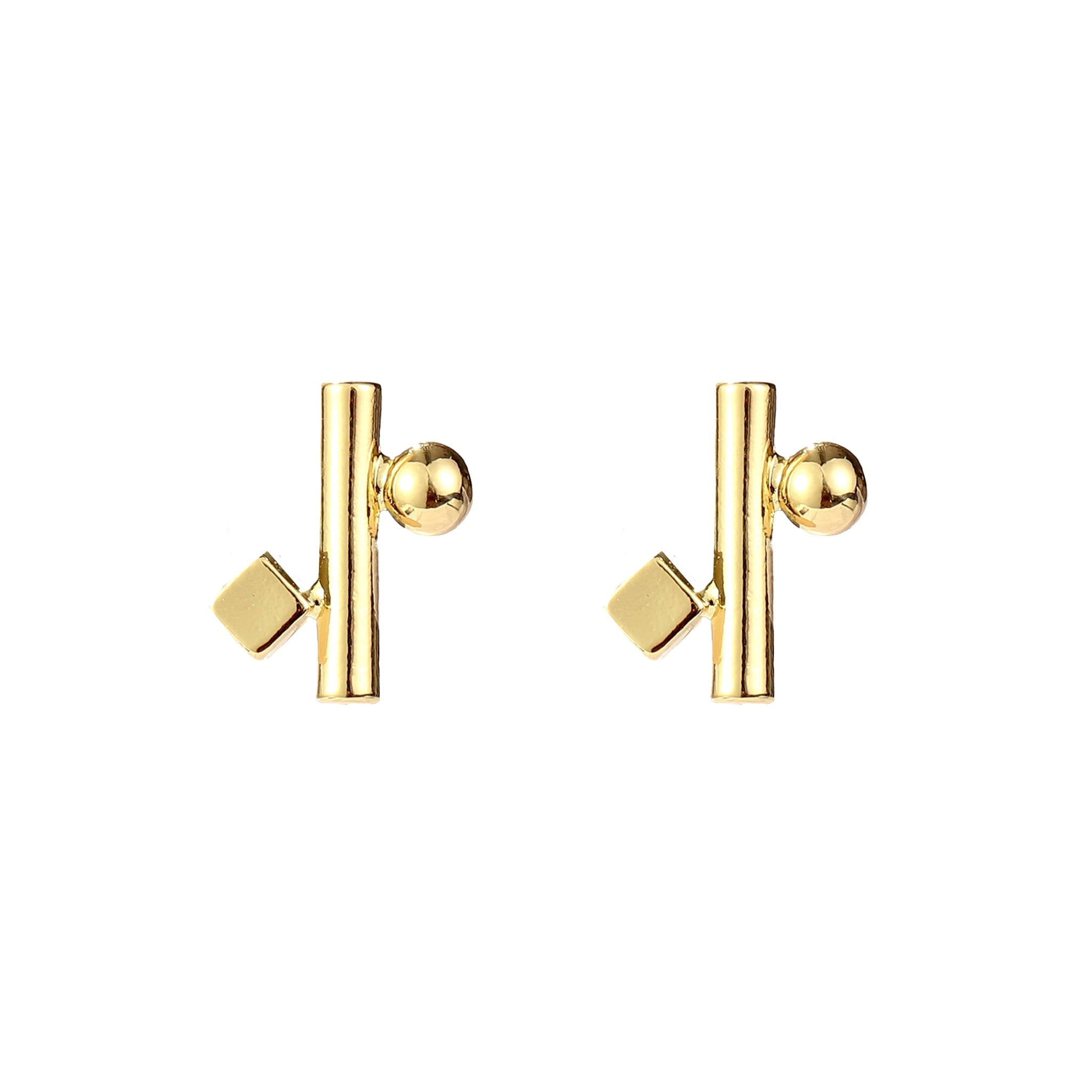 Salty Symmetry Split Earrings