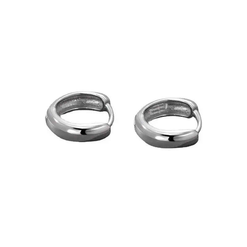 Salty Essential Silver Hoops