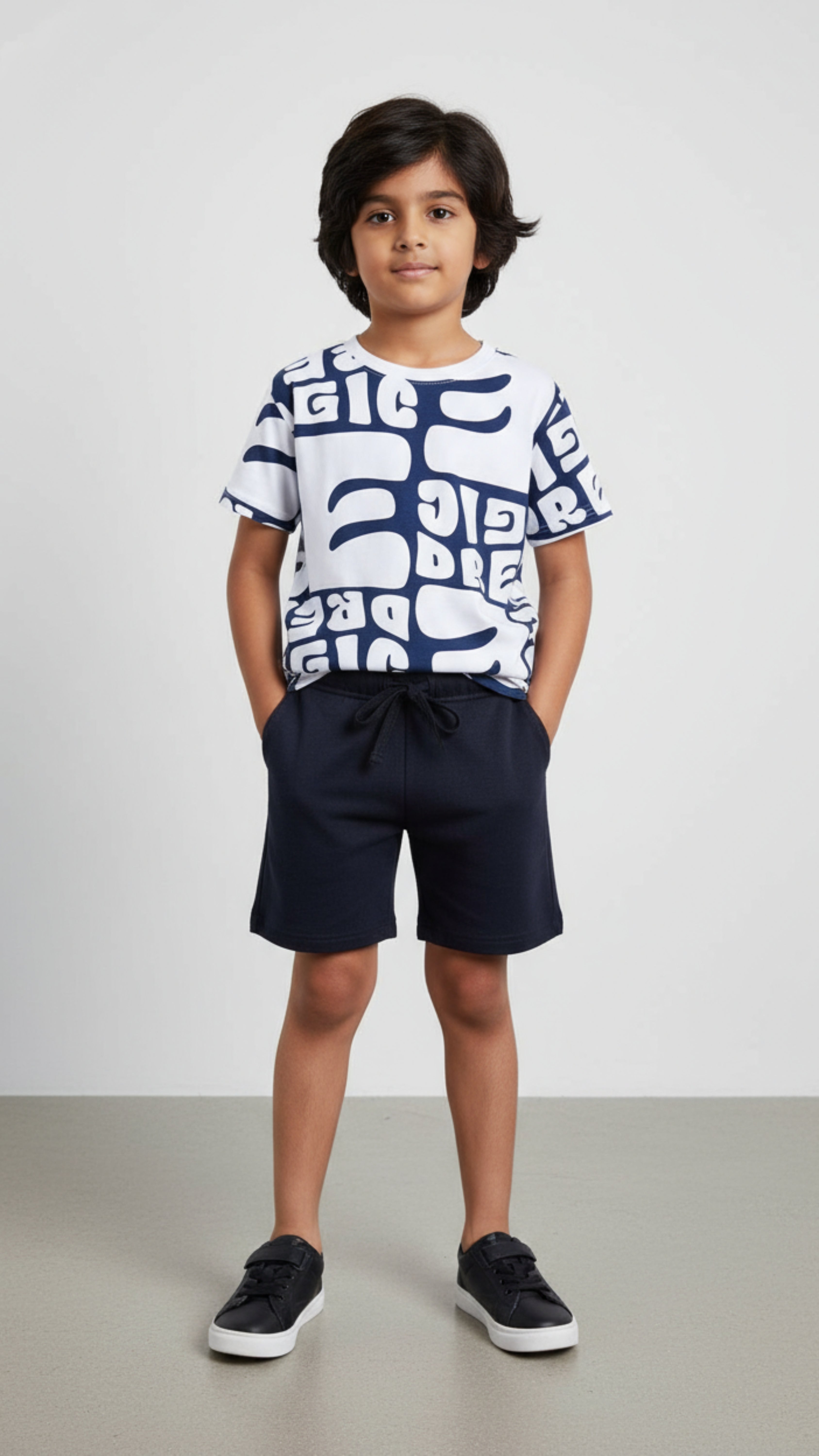 Urbanrac Kids Letter Print Tshirt