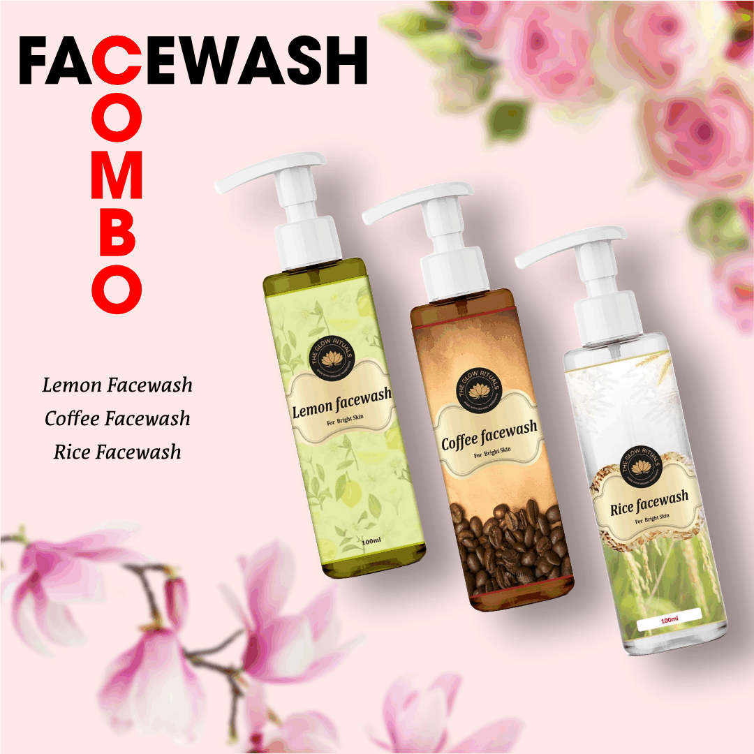 The glow rituals Facewash Combo